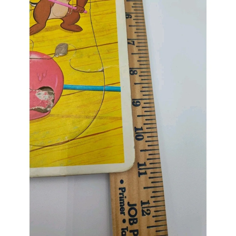 CHIP & DALE PUZZLE Whitman 1970s? Apples VTG‎ Collectable Rare SEE B59.1ES1129